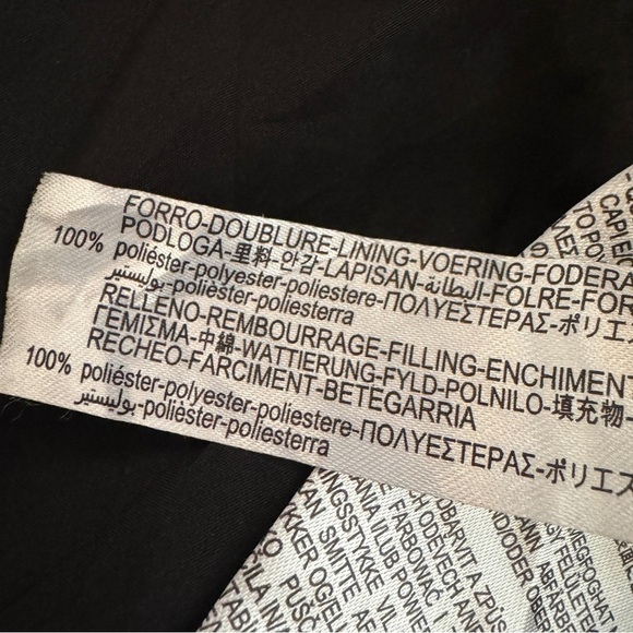 Zara Black Faux Leather Puffer Vest - Picture 9 of 9